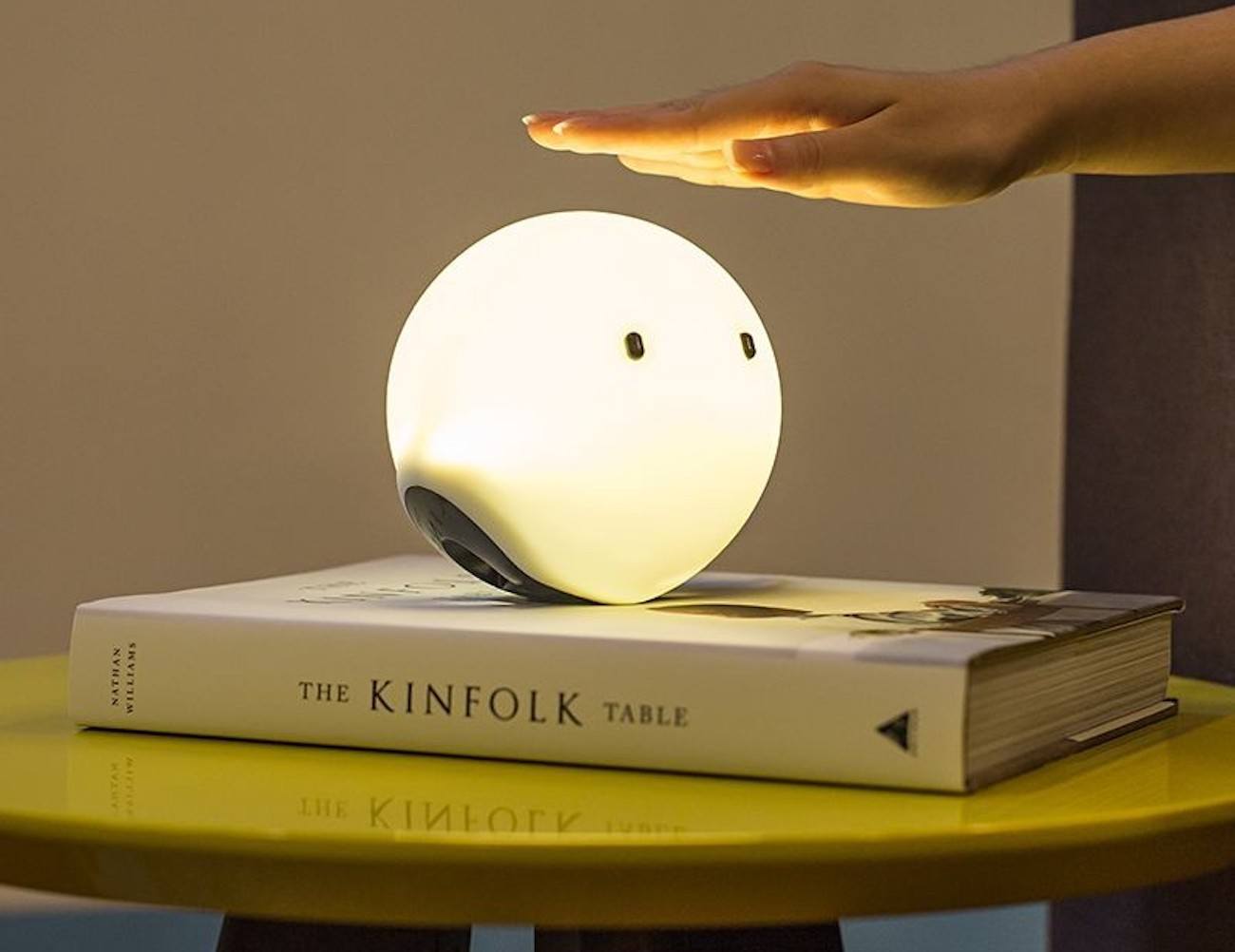 lovely，Intelligent lamps，Connecting lamp，soft，convenient，Night light，temperature，product design，